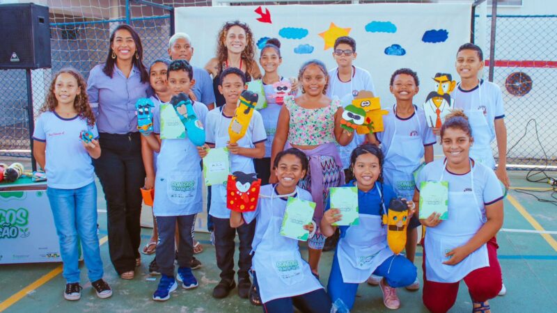 Oficinas de teatro de bonecos abordaram temas sobre sustentabilidade em Aracruz (ES)