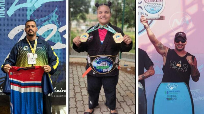 ​Bolsa Atleta de Vila Velha tem campeões no bodyboarding, jiu-jitsu e kickboxing