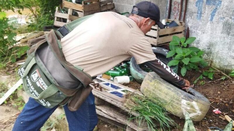 ​Saúde promove ação educativa em bairros com alto índice de chikungunya