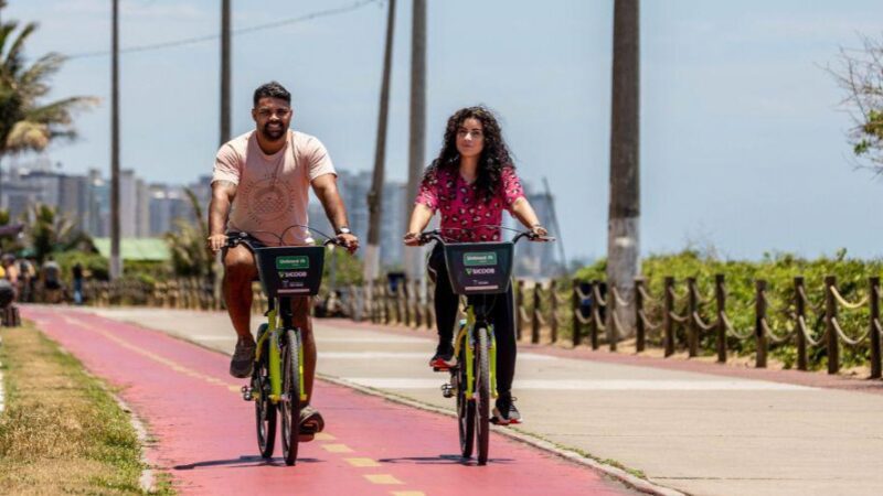 ​Bikes compartilhadas registram mais de 14 mil viagens no primeiro mês