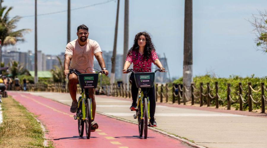 ​Bikes compartilhadas registram mais de 14 mil viagens no primeiro mês