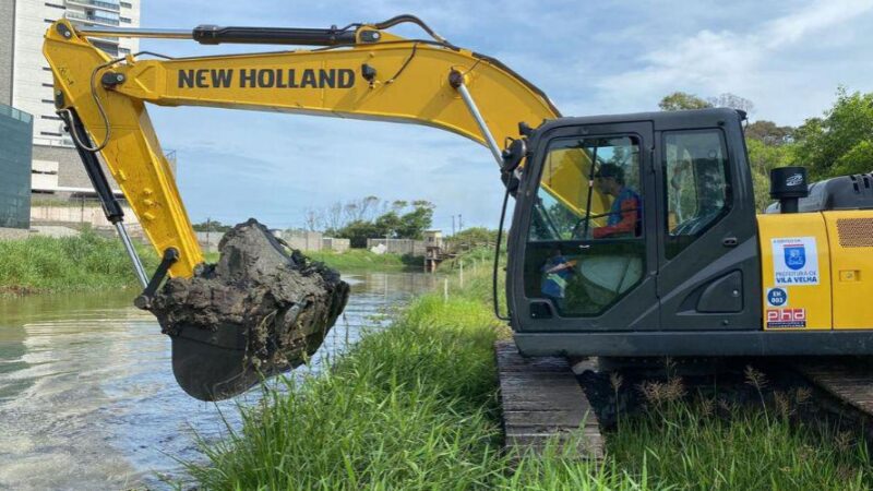 ​Desassoreamento do Canal Guaranhuns para agilizar escoamento das águas da chuva