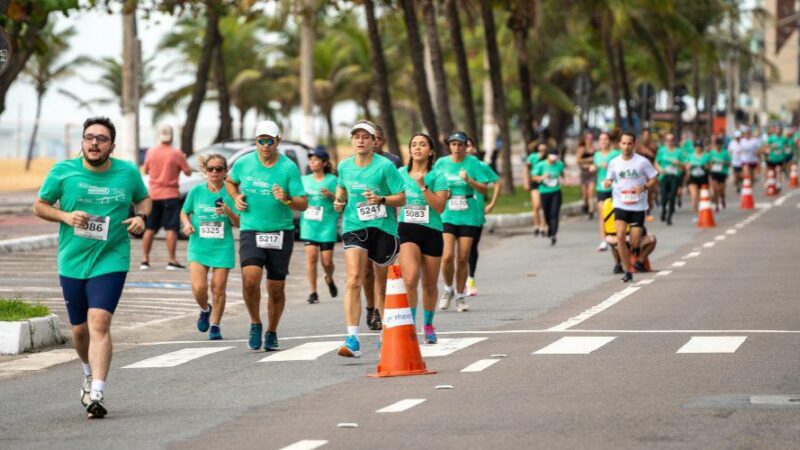 ​Mais de 1.200 atletas disputam corrida de rua no domingo na Praia da Costa