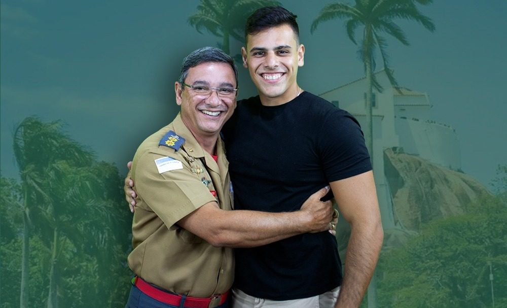 Coronel Wagner do Corpo de Bombeiros promoverá seu filho, Cadu Borges, como candidato a vereador em Vila Velha nas eleições de 2024