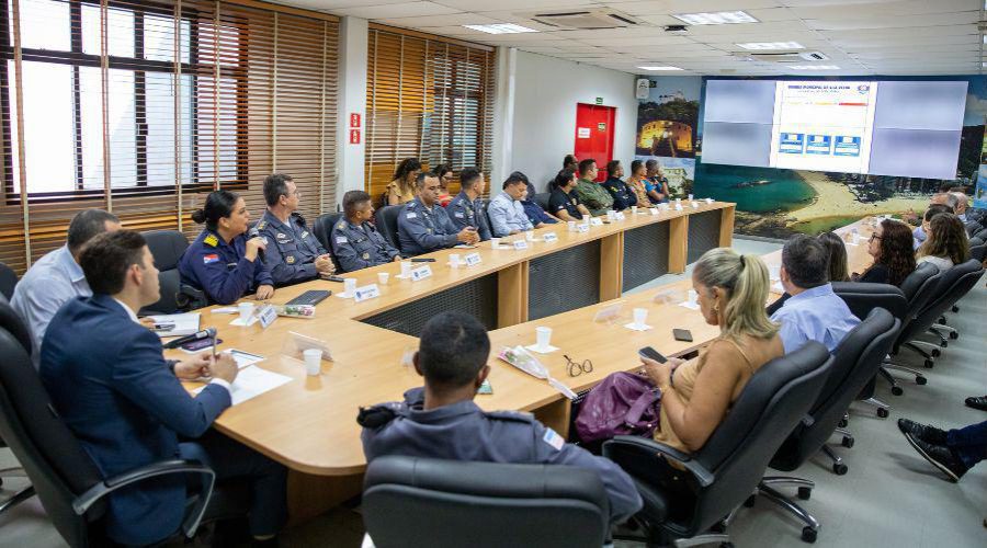 Forças de segurança discutem estratégias para a Festa da Penha