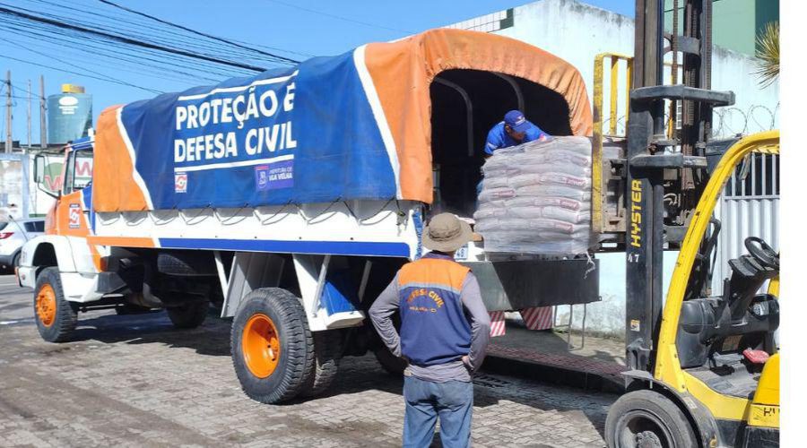Defesa Civil e comunidade se unem para levar doações para Mimoso do Sul