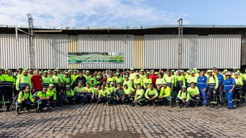 Dia do gari foi comemorado hoje em Vila Velha com tradicional café da manhã