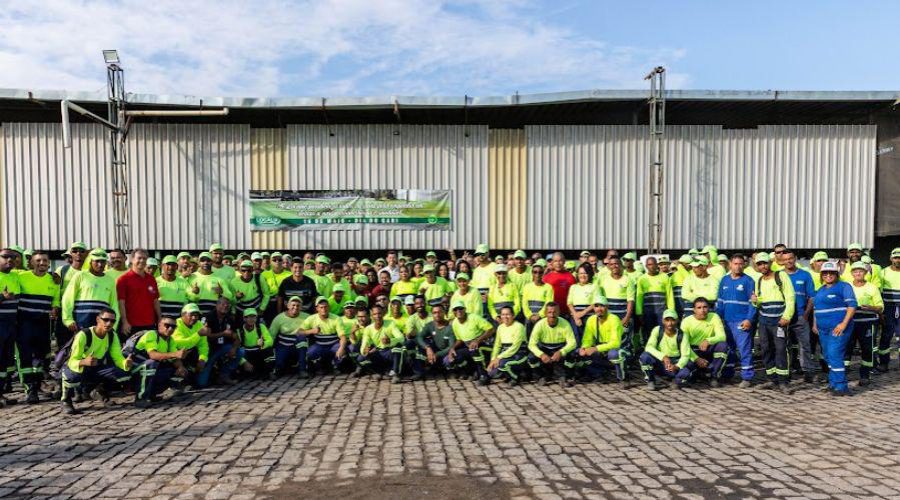 Dia do gari foi comemorado hoje em Vila Velha com tradicional café da manhã