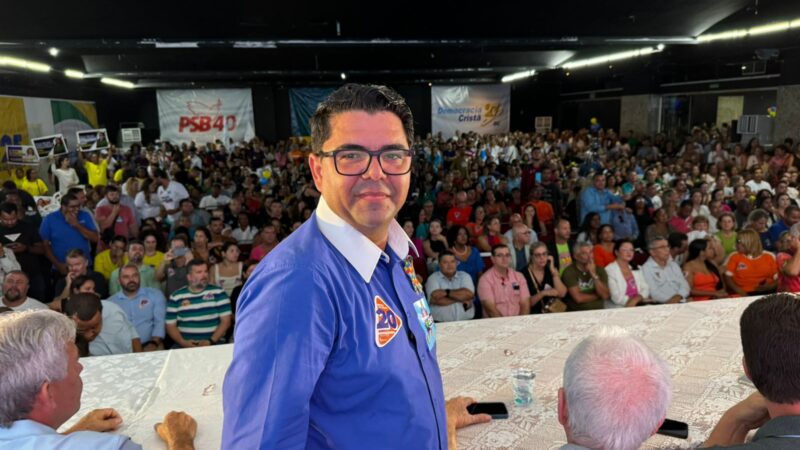Republicanos Apoia Chapa de Arnaldinho Borgo no Lançamento de Sua Pré-Candidatura à Reeleição como Prefeito de Vila Velha