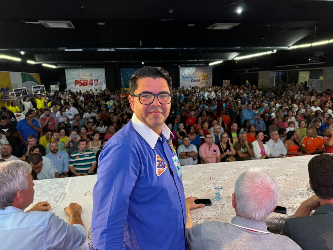 Republicanos Apoia Chapa de Arnaldinho Borgo no Lançamento de Sua Pré-Candidatura à Reeleição como Prefeito de Vila Velha