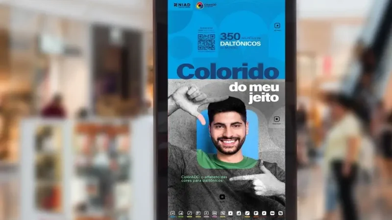 Shopping em Vila Velha terá teste gratuito para identificar daltonismo