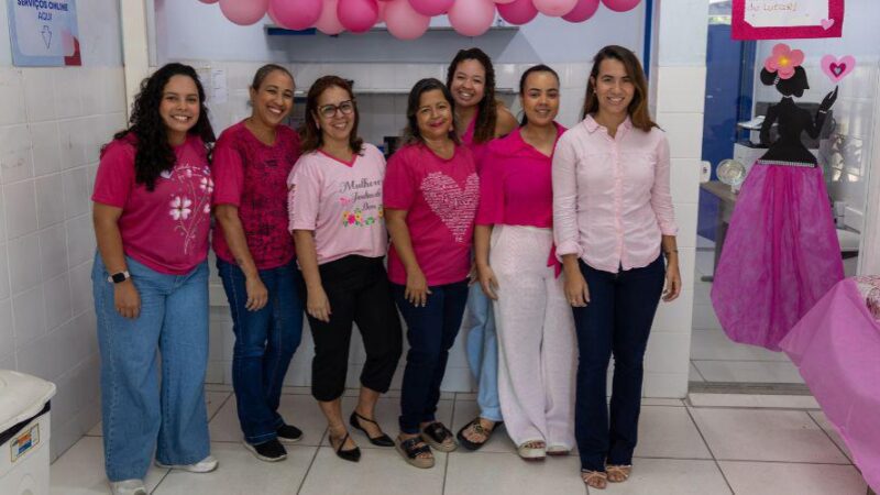 Ações de saúde marcam a semana do Outubro Rosa em Vila Velha