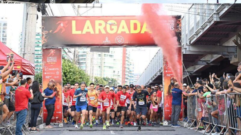 Corrida dos Bombeiros reúne 1.600 atletas neste domingo entre Vitória e Vila Velha