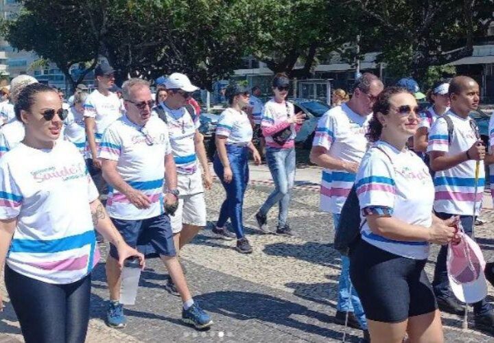 Caminhada Inclusiva acontece neste sábado na orla da Praia de Itaparica