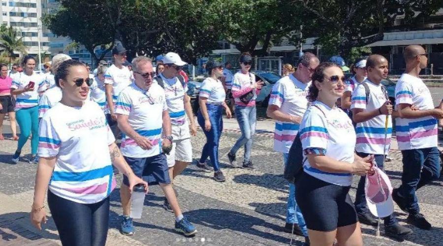 Caminhada Inclusiva acontece neste sábado na orla da Praia de Itaparica