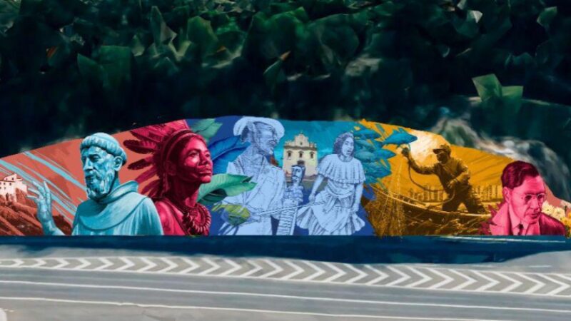 Mural em Vila Velha se destaca e ganha prêmio internacional de ilustração