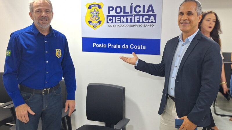 Shopping Praia da Costa ganha Posto de Identificação da Polícia Científica