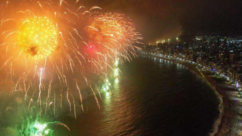 Virada do ano em Vila Velha terá 14 minutos de fogos, iluminação especial e DJs