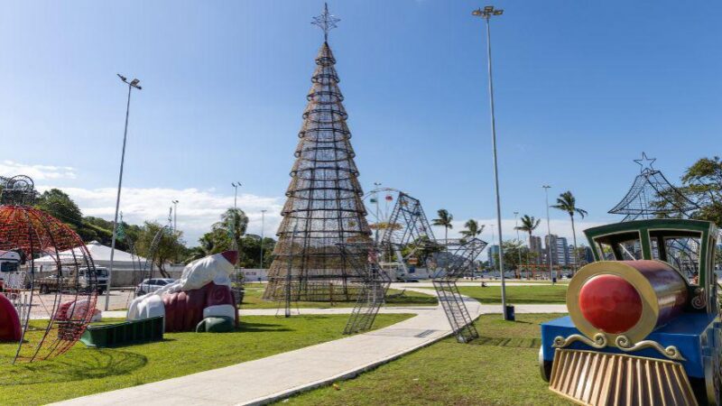 Parque da Prainha recebe a inauguração da Vila Natalina nesta terça-feira