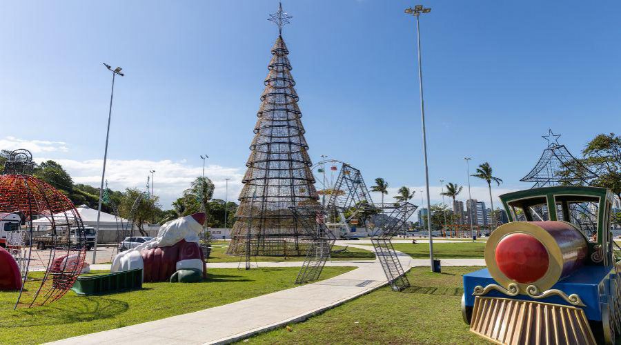 Parque da Prainha recebe a inauguração da Vila Natalina nesta terça-feira