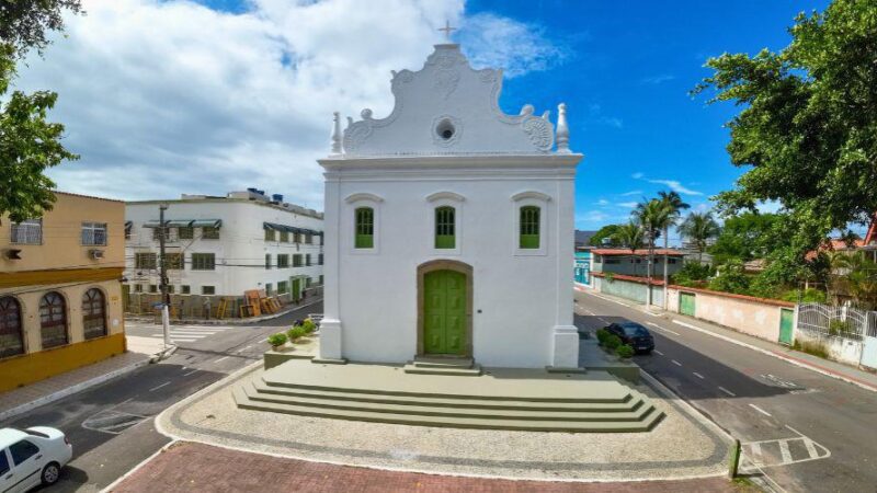 Obra de restauro da Igreja do Rosário está concluída e será entregue nesta terça-feira (10)