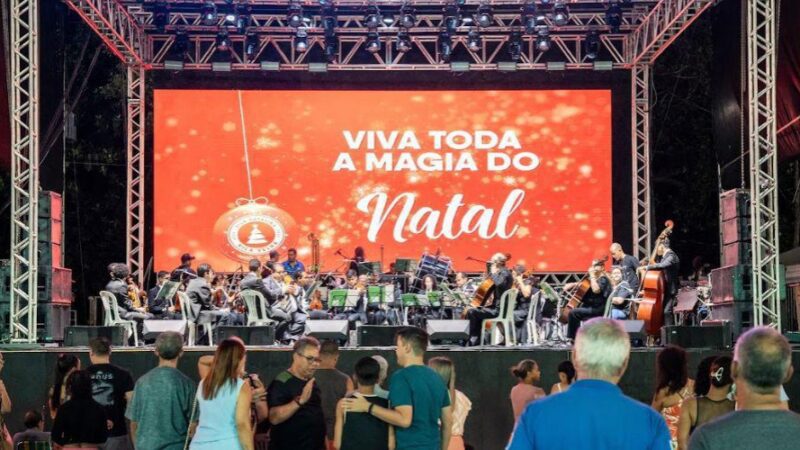 Quinta-feira será marcada por mais apresentações culturais na Vila Natalina