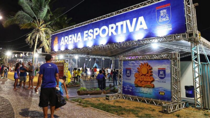 Sexta-feira marca o início da Arena de Verão com atrações esportivas e culturais