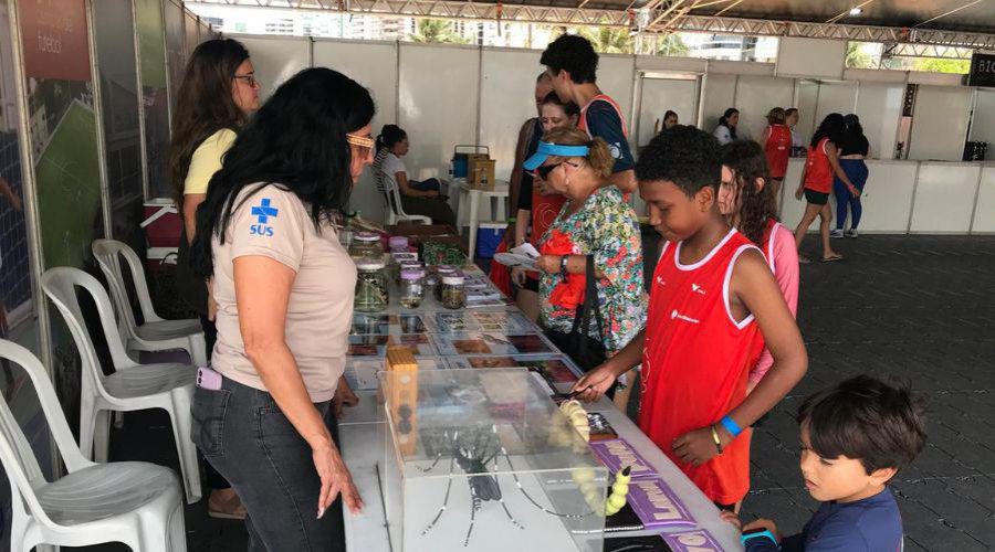 Arena de Verão recebe ações de Vacinação e Educação em Saúde diariamente