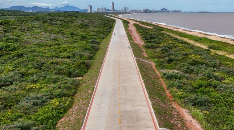 Infraestrutura moderna no Parque de Jacarenema aprimora a experiência dos visitantes