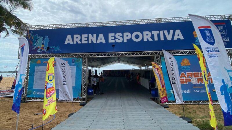 Arena Esportiva de Verão termina com disputa do circuito Sol & Mar no domingo