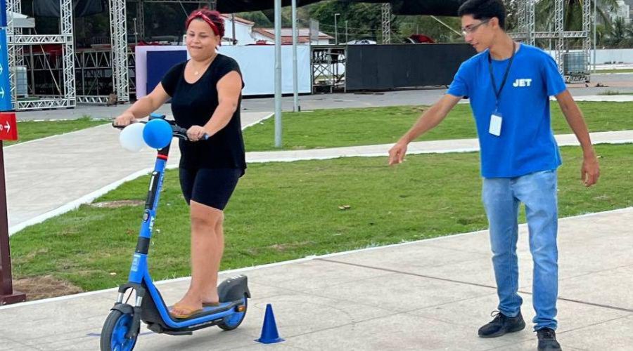 Mobilidade segura: Vila Velha promove aulas gratuitas de patinete e bicicleta