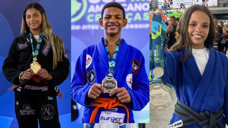 Atletas contemplados pela Bolsa Atleta conquistam destaque no Sul-Americano de Jiu-Jítsu